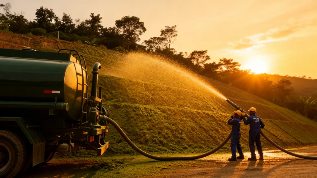 Hydroseeding